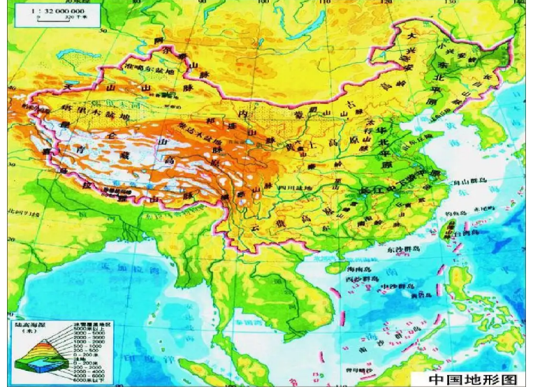 中國最新地圖，揭示大國崛起的地理脈絡(luò)