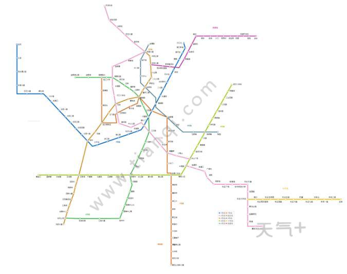 武漢地鐵線路圖最新概覽