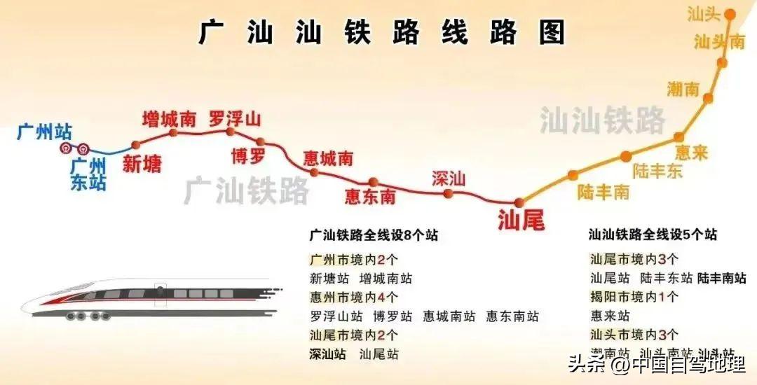 汕汕高鐵最新線路圖，連接未來，提速發(fā)展