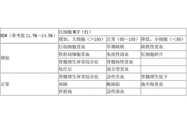 最新貧血分級標準概述