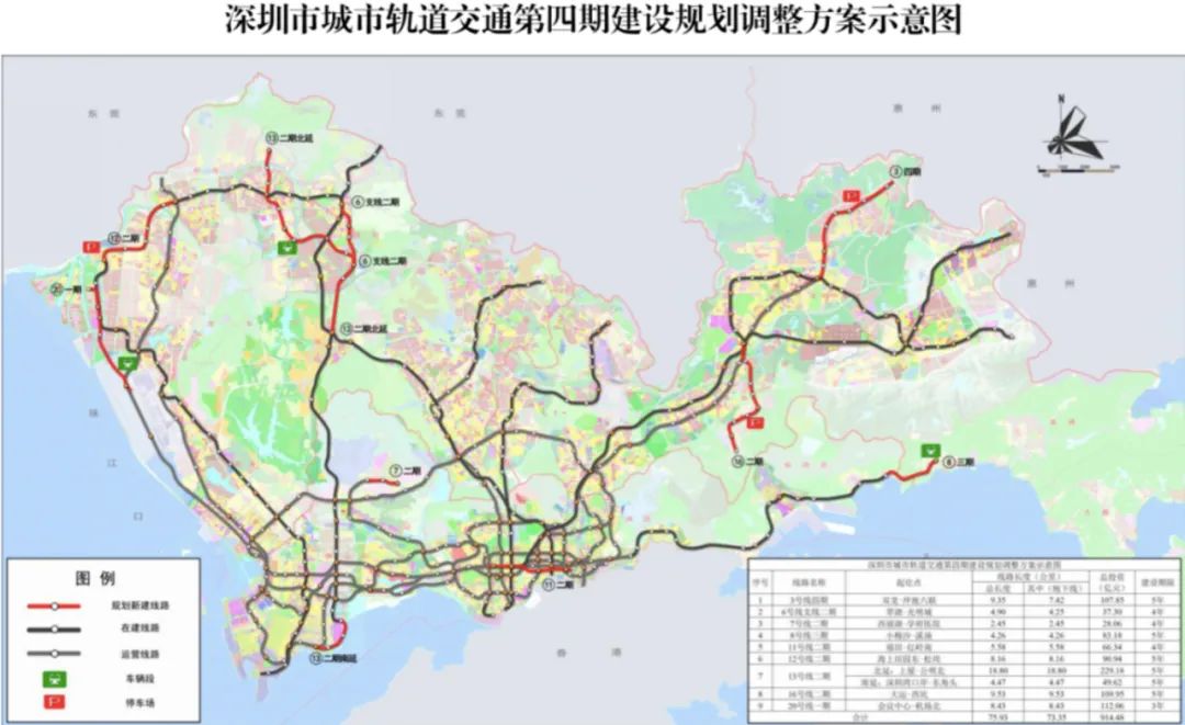 深圳最新地鐵圖，揭示城市交通發(fā)展的脈搏