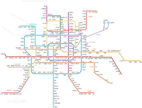 北京地鐵14號(hào)線最新線路圖概覽