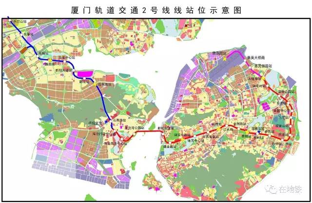 廈門地鐵最新線路圖概覽