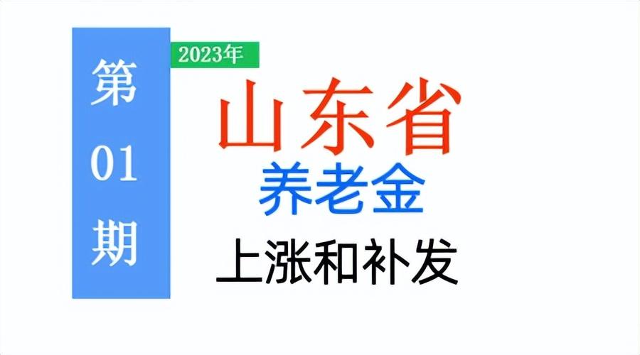 山東省養(yǎng)老金上調(diào)最新消息全面解讀